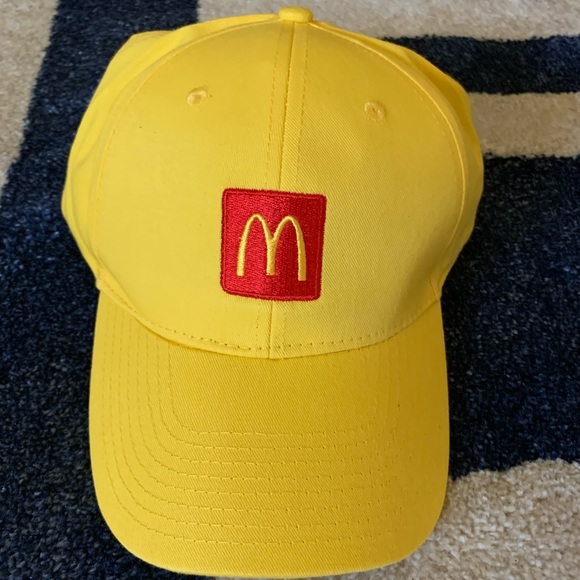Mcdonalds Yellow Hat Golden Arches 